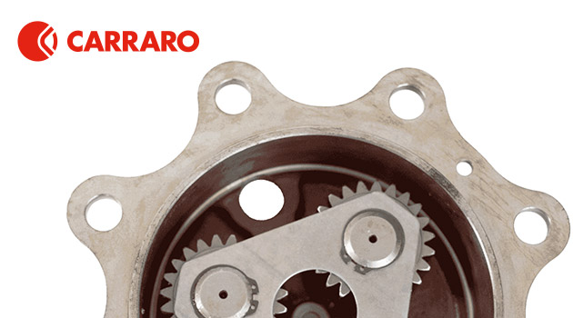 Carraro - aksler og transmission