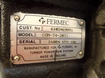 salg af Fermec 965  Transmission