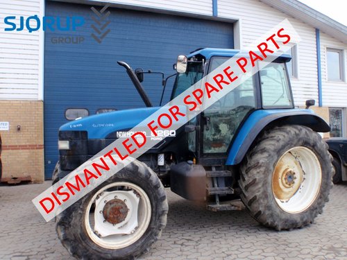 salg af New Holland 8260 traktor