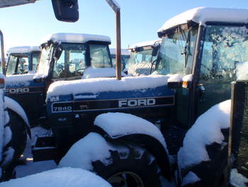 salg af Ford 7840 traktor