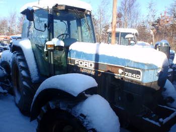 salg af Ford 7840 traktor