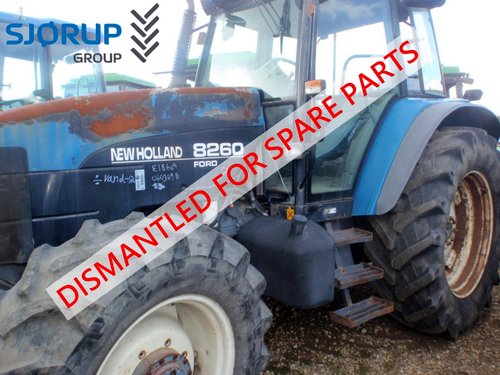 salg af New Holland 8260 traktor