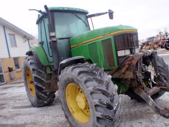 salg af John Deere 7600 tractor