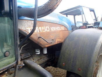 salg af New Holland TM150 traktor