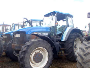 salg af New Holland TM150 traktor