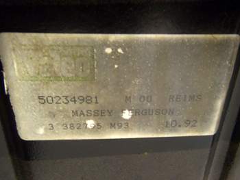 salg af Vandkøler Massey Ferguson 3095