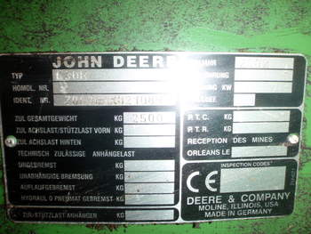 salg af John Deere 630 R  Cutter Head