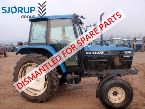 salg af New Holland 6640 traktor