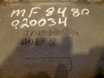 salg af Massey Ferguson 8480  Rear Transmission