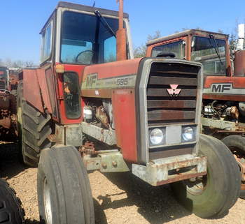 salg af Massey Ferguson 595 traktor