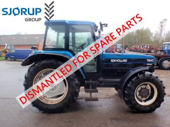 salg af New Holland 7840 traktor