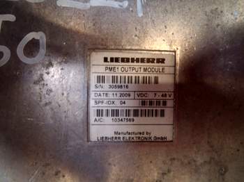 salg af Liebherr L550  ECU