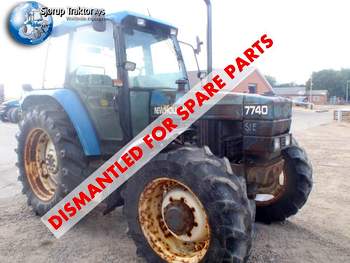 salg af New Holland 7740 tractor
