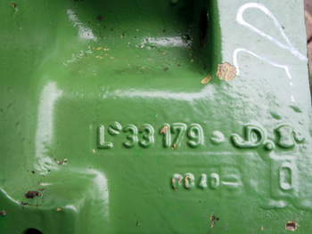 salg af John Deere 1640  Transmission