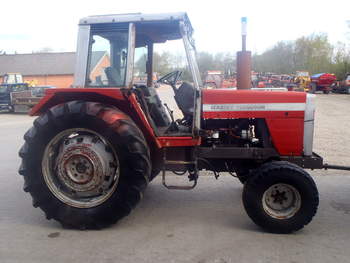 salg af Massey Ferguson 698 traktor