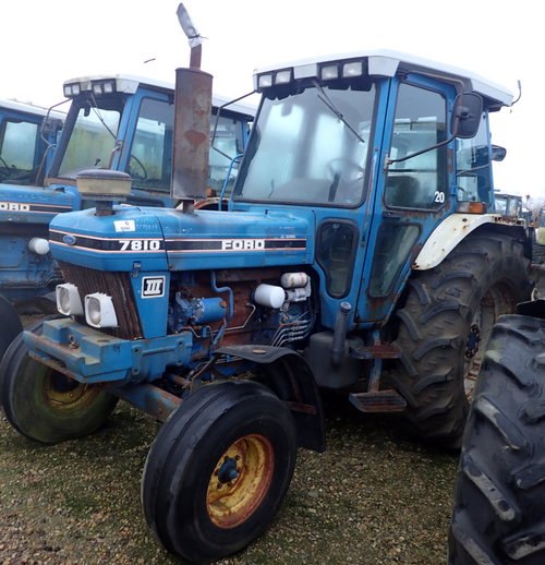 salg af Ford 7810 traktor