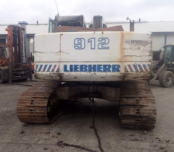 salg af zerlegte Bagger Liebherr R912 