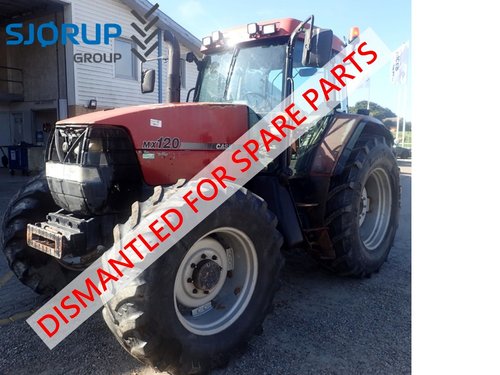 salg af Case MX120 tractor