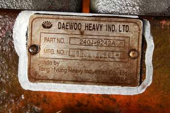 salg af Daewoo S290LC-V  Swing motor