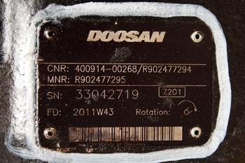 salg af Hydraulik Pumpe Doosan Daewoo DL300-3 