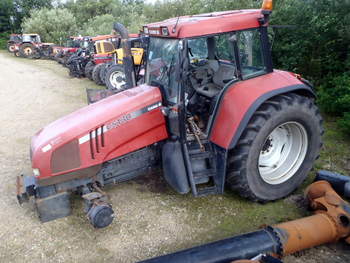 salg af Case CS130 tractor