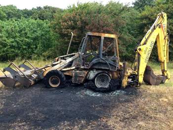 salg af New Holland LB110  Backhoe