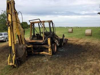 salg af New Holland LB110  Backhoe