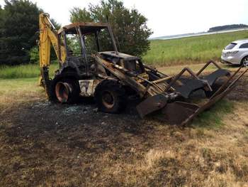 salg af New Holland LB110  Backhoe