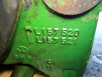 salg af Bagtøj John Deere 6320 SE