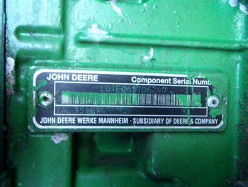 salg af Växellådor John Deere 6320 