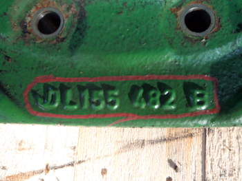 salg af John Deere 6320 RIGHT Rear Axle