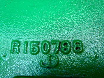 salg af Bagtøj John Deere 7710