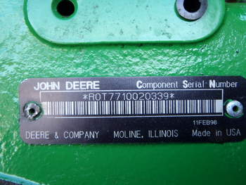 salg af John Deere 7710  Rear Transmission
