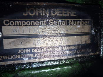 salg af Bagtøj John Deere 6230 (AQ)
