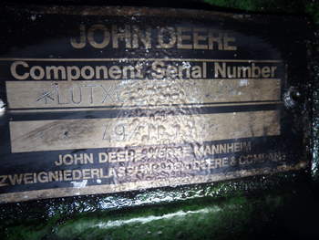 salg af Baktransmission John Deere 6230 