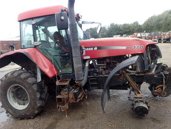 salg af Case MX170 tractor