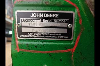 salg af Bagtøjshus John Deere 6420