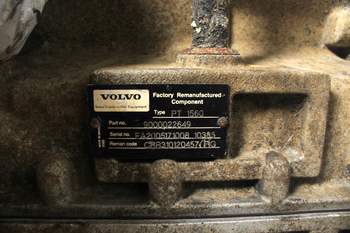 salg af Volvo A25 D  Transmission
