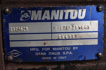 salg af Adskilt Bagaksel Manitou MLT845-120 