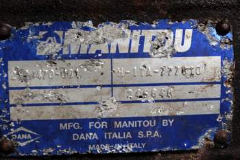 salg af Foraksel Manitou MLT845-120