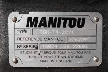 salg af Växellådor Manitou MLT845-120 
