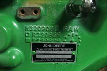 salg af Bagtøj John Deere 6140 R