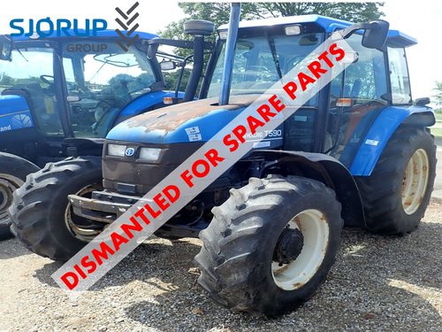 salg af New Holland TS90 traktor
