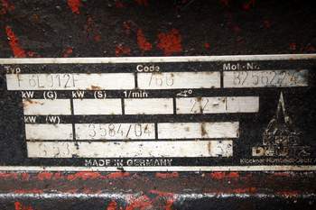 salg af Motor Deutz Agrostar 6.11