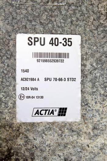 salg af ECU Terex TC85 SPU