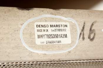 salg af Intercooler Massey Ferguson 8240 
