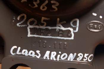 salg af Zapfwellengetriebe Claas Axion 850 