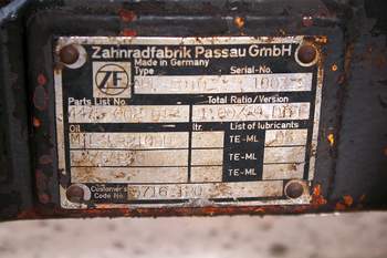 salg af Liebherr L504  Rear Axle