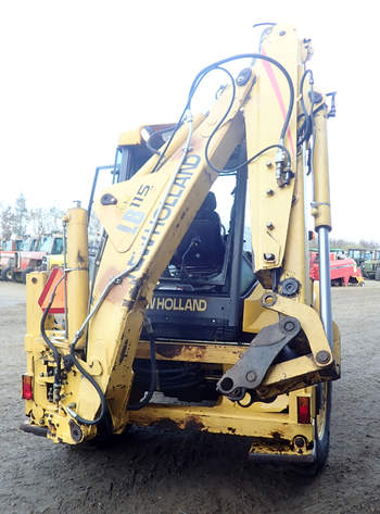 salg af New Holland LB115  Backhoe