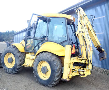 salg af zerlegte Baggerlader New Holland LB115 